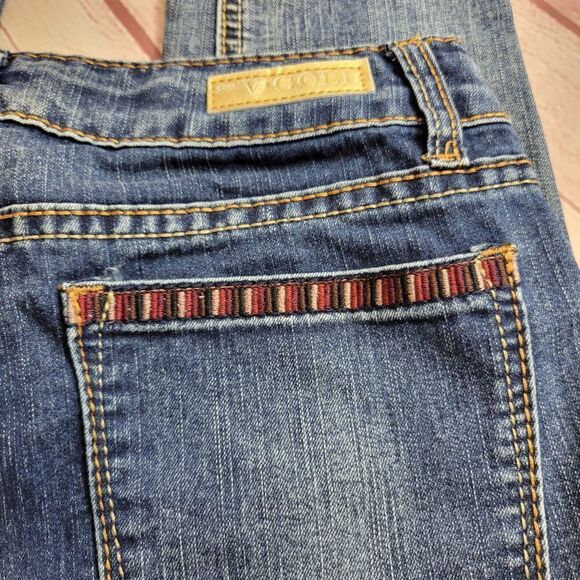 V Gold straight leg jeans 12 - Picture 3 of 7